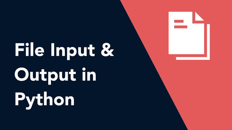 File Input and Output in Python thumbnail